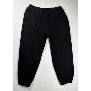 Lululemon Joggers Black Size L Zip Pocket Sweatpants Athletic